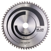 Bosch Professional Multi Material Circular Saw Blade - 254mm x 30mm x 3.2mm, 60 Teeth