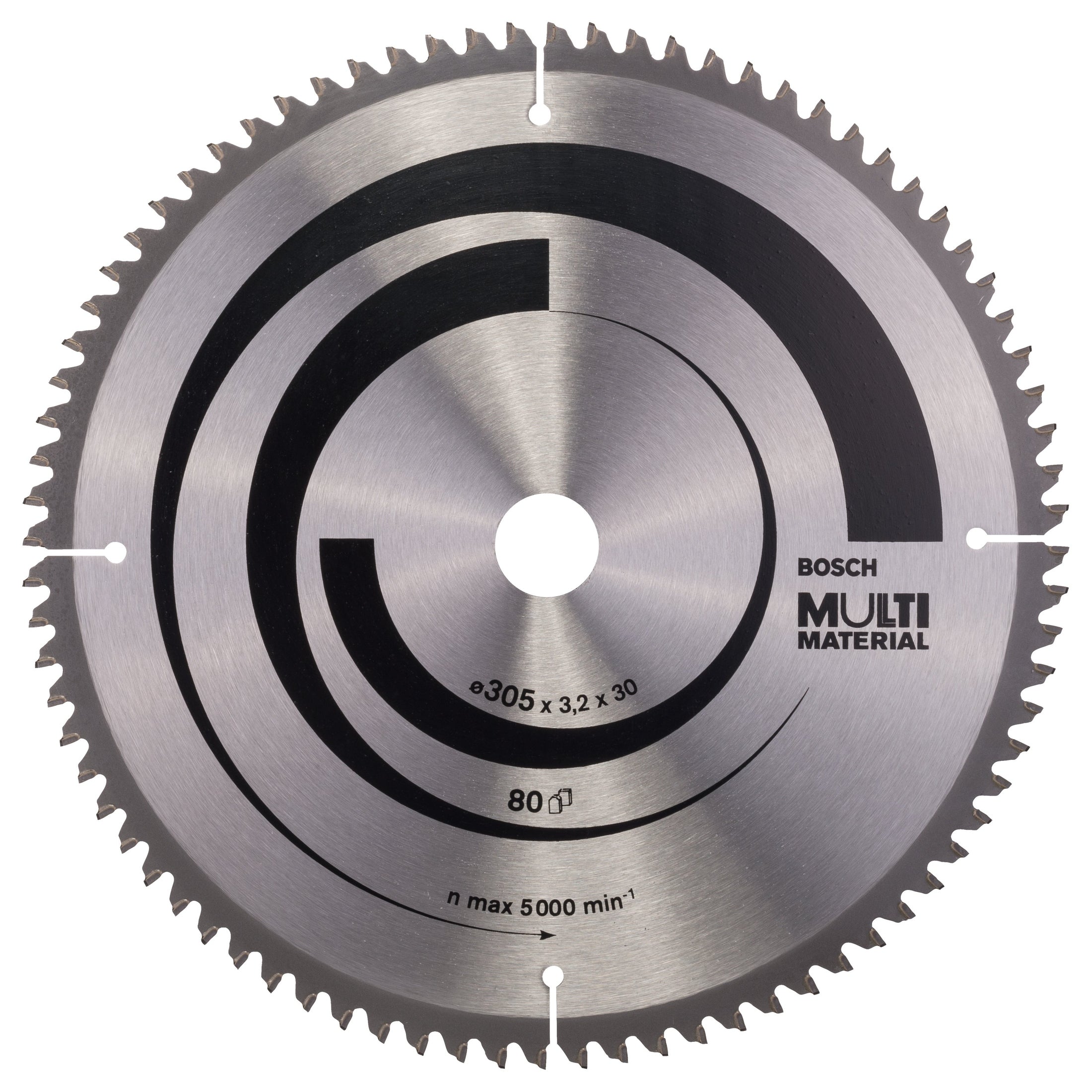 Bosch Professional Multi Material Circular Saw Blade - 305 x 30 x 3.2mm, 80 Teeth