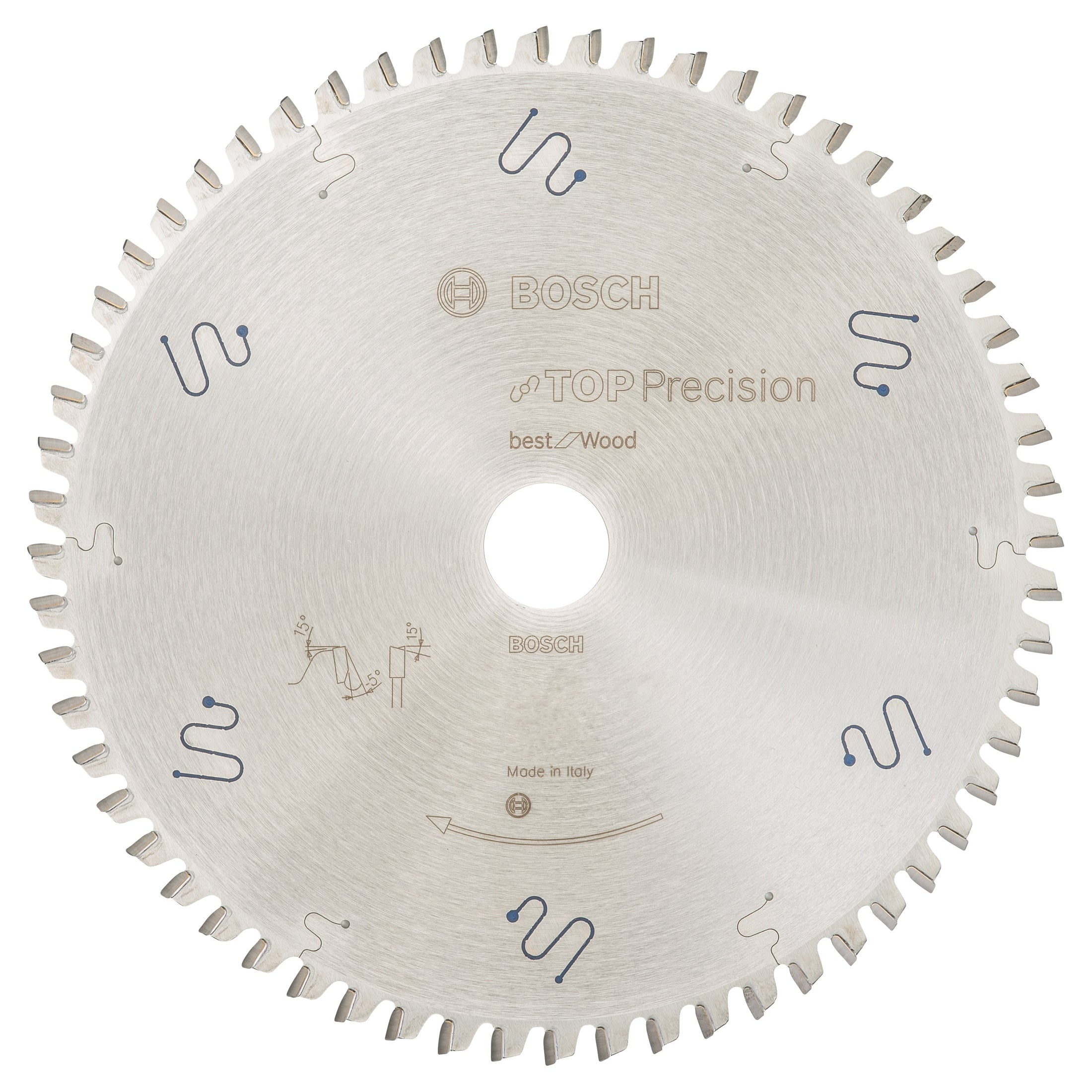 Bosch Professional Top Precision Circular Saw Blade - Best for Wood - 305 x 30 x 2.3 mm - 72 Teeth
