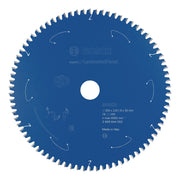 Bosch Professional Expert Circular Saw Blade for Cordless Saws - 254x2.6/1.8x30 T78 - Laminated Panel