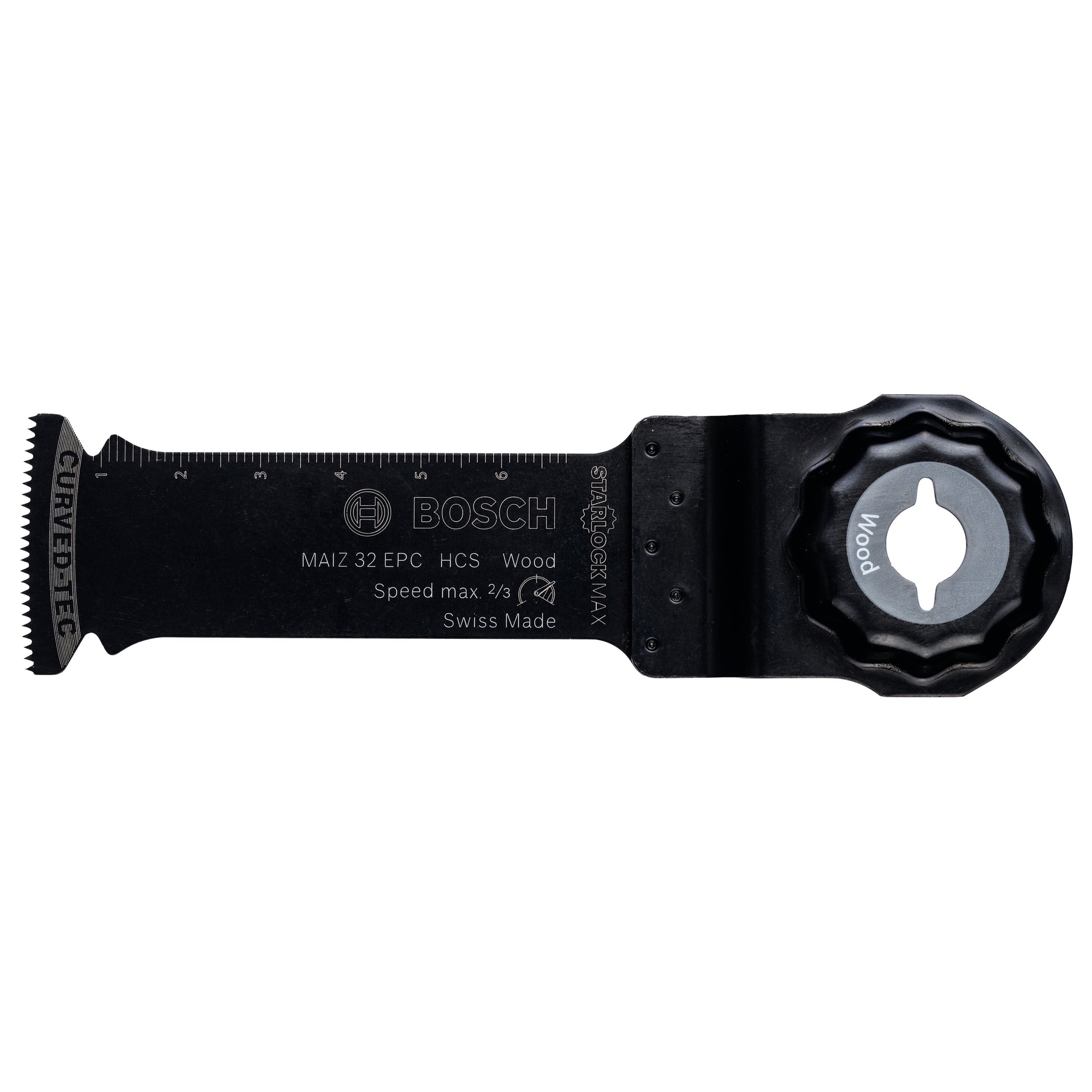 Bosch Professional Starlock Max MAIZ 32 EPC HCS Wood Curved-Tec - 1 Pack