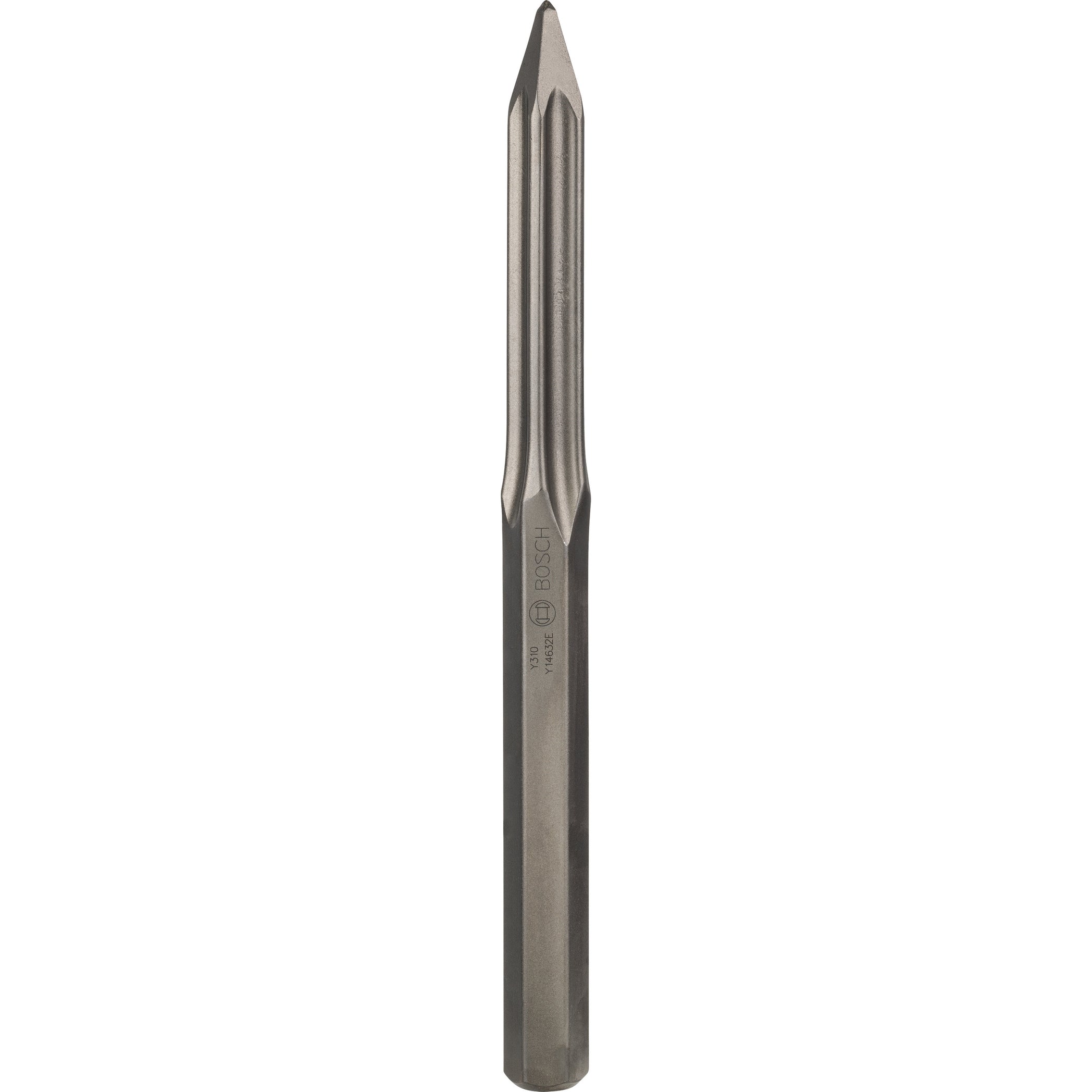 Bosch Professional Self-Sharpening Pointed Chisel, HEX 28mm, 400mm
