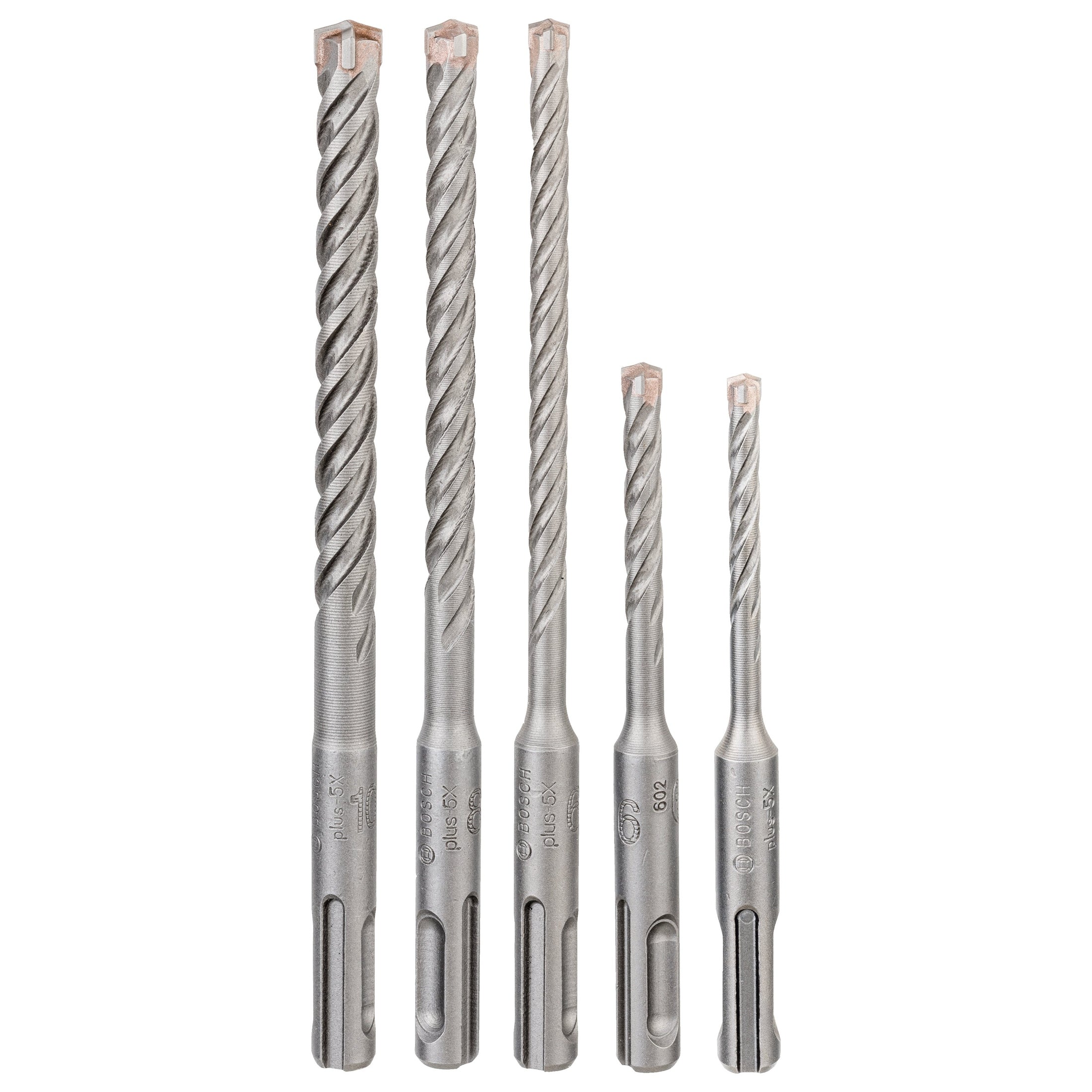 Bosch Professional SDS Plus-5X Hammer Drill Bit Set - 5/6/6/8/10mm (5pc)