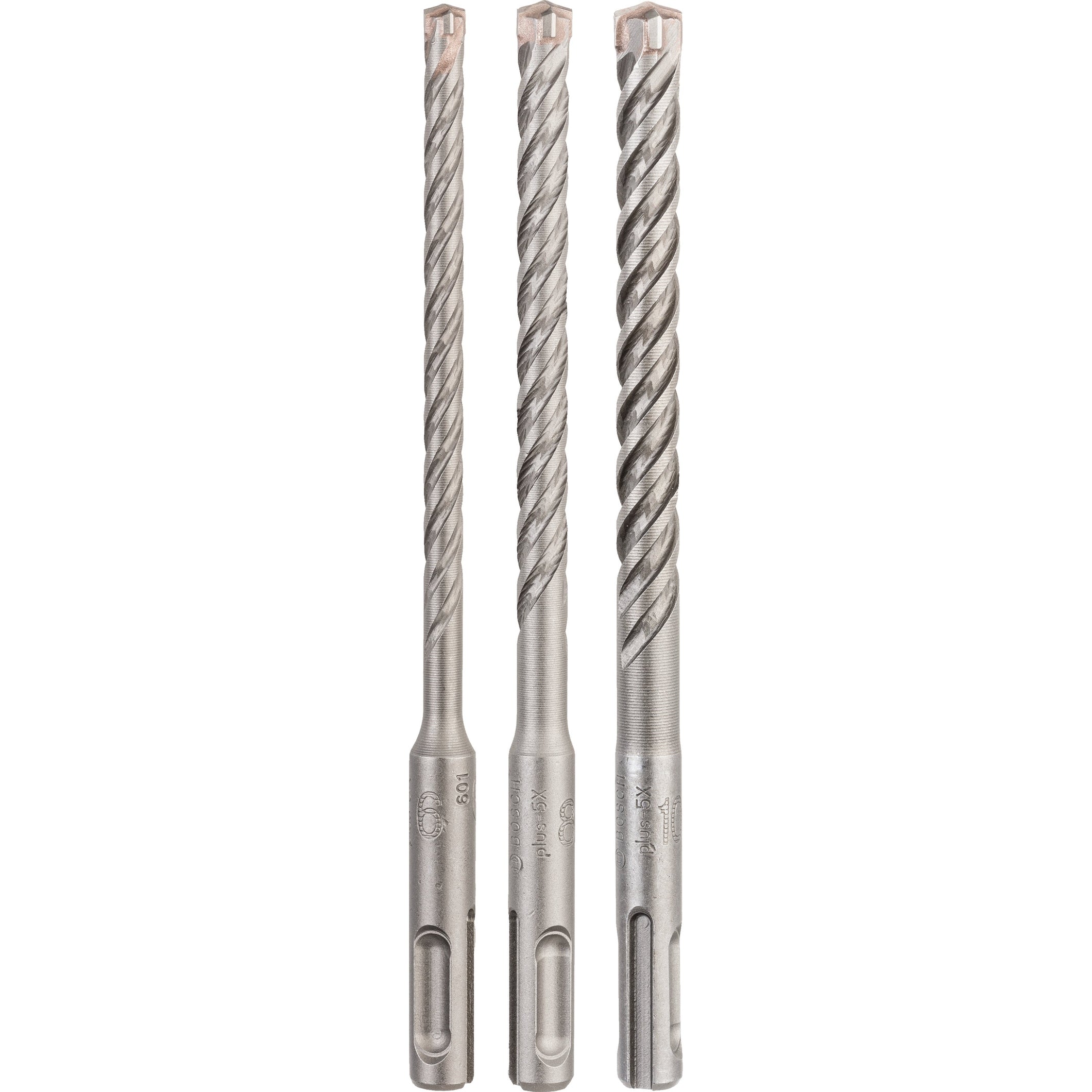 Bosch Professional SDS Plus-5X Hammer Drill Bit Set - 3 Pieces (6/8/10mm)
