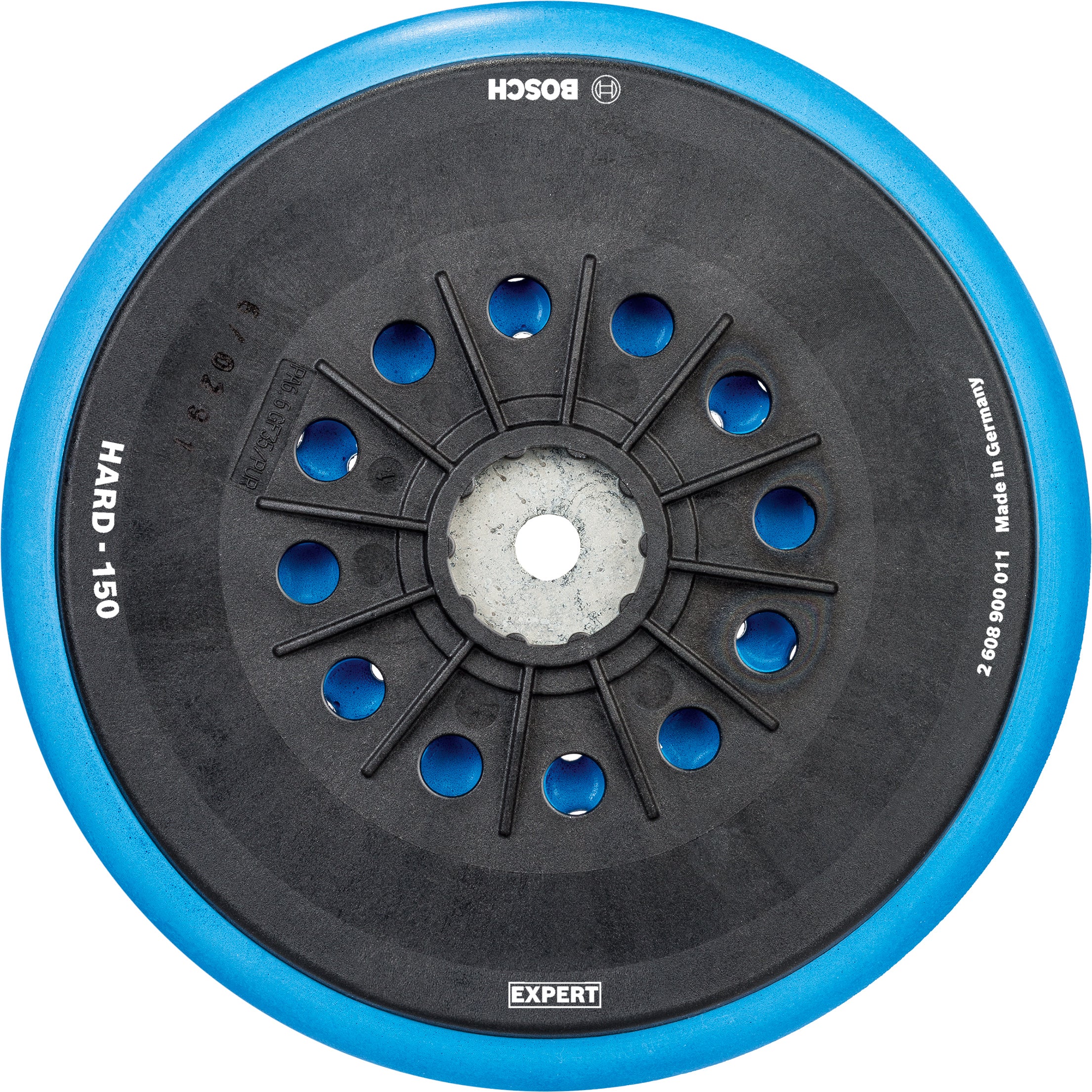 Bosch Professional Multihole Backing Pad for 150mm Bosch, Hard - Expert