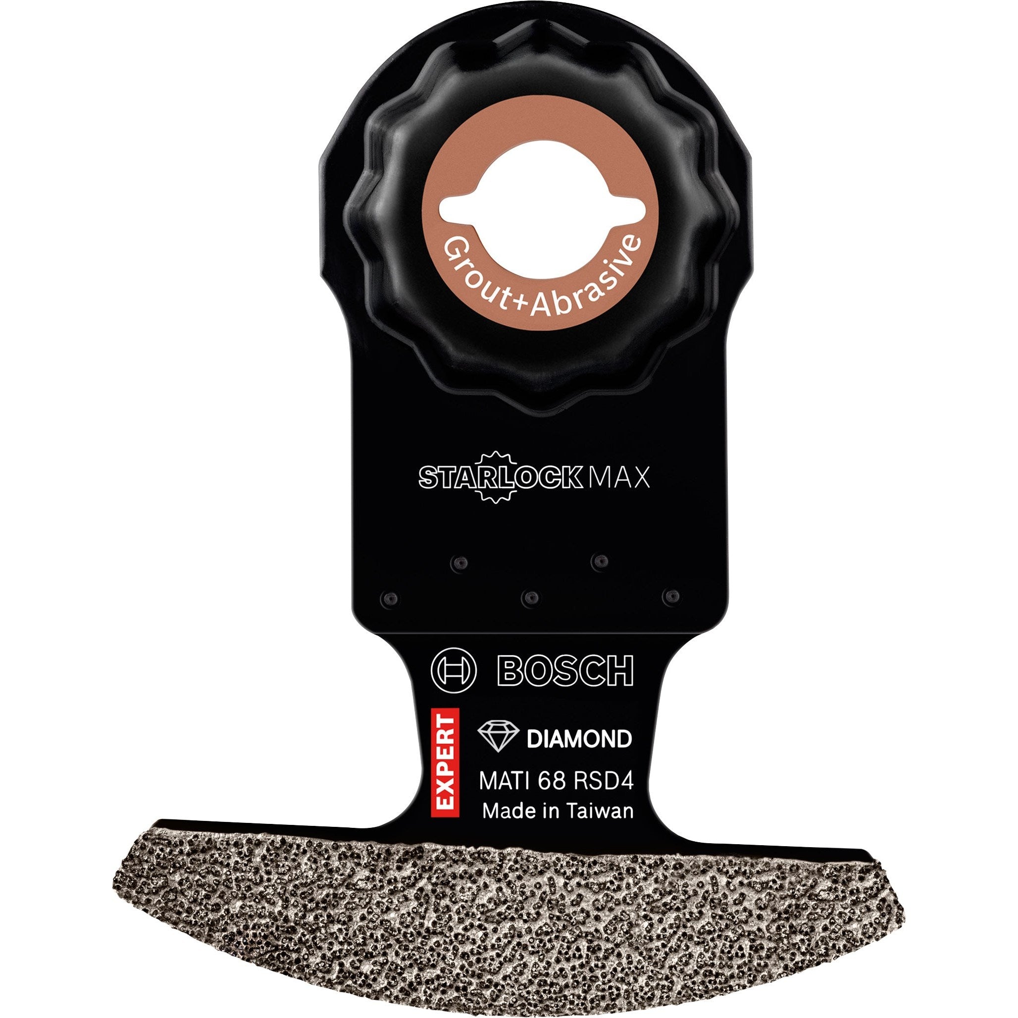 Bosch Professional StarlockMax Diamond Semi-Segment Grout & Abrasive MATI68RSD4 - 1 Piece