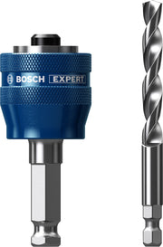 Bosch Professional Power Change Plus Hole Saw System Adapter (11mm) with HSS-G Drill (7.15 x 105mm)