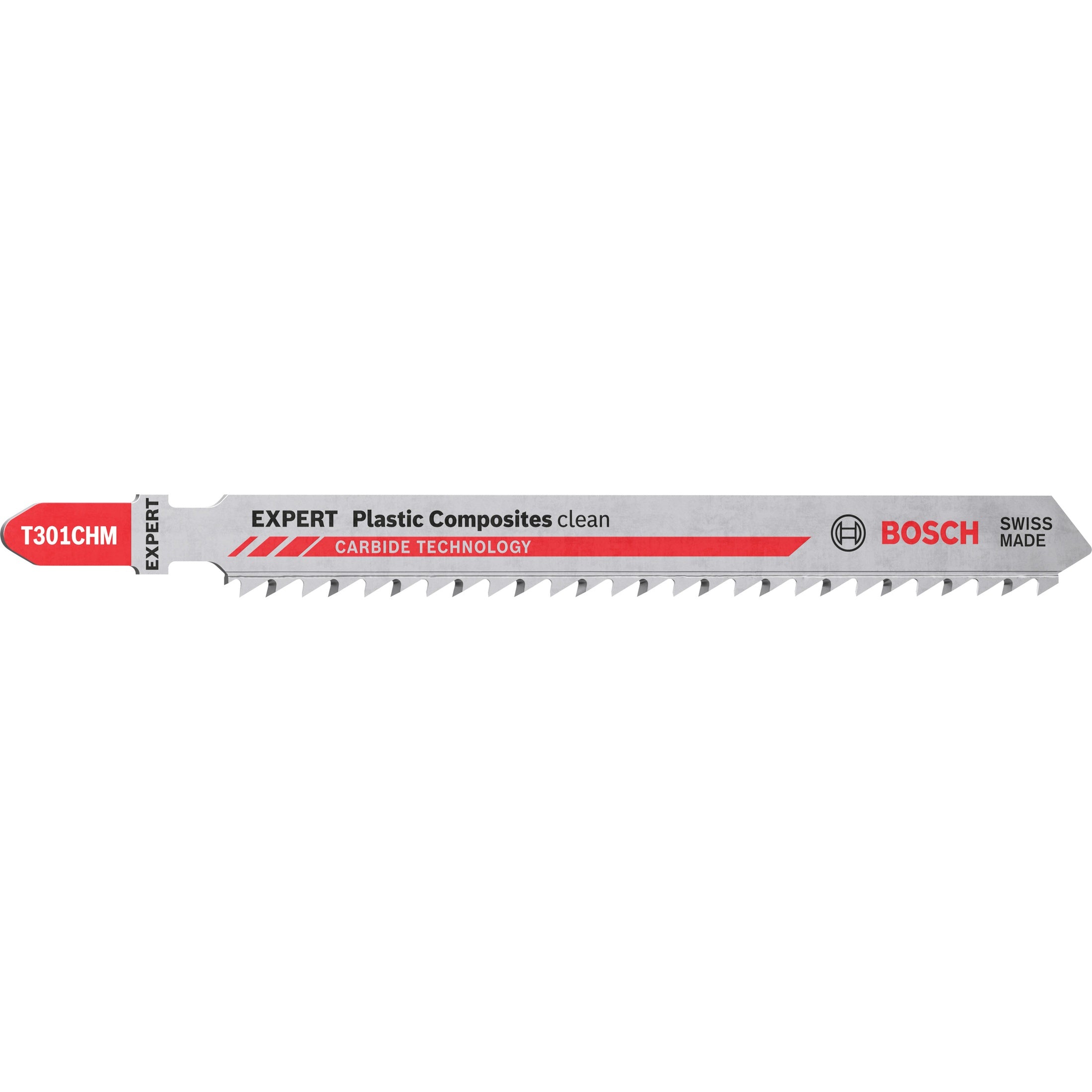 Bosch Professional Expert "Plastic Composites Clean" T301CHM Jigsaw Blade 3-Pack