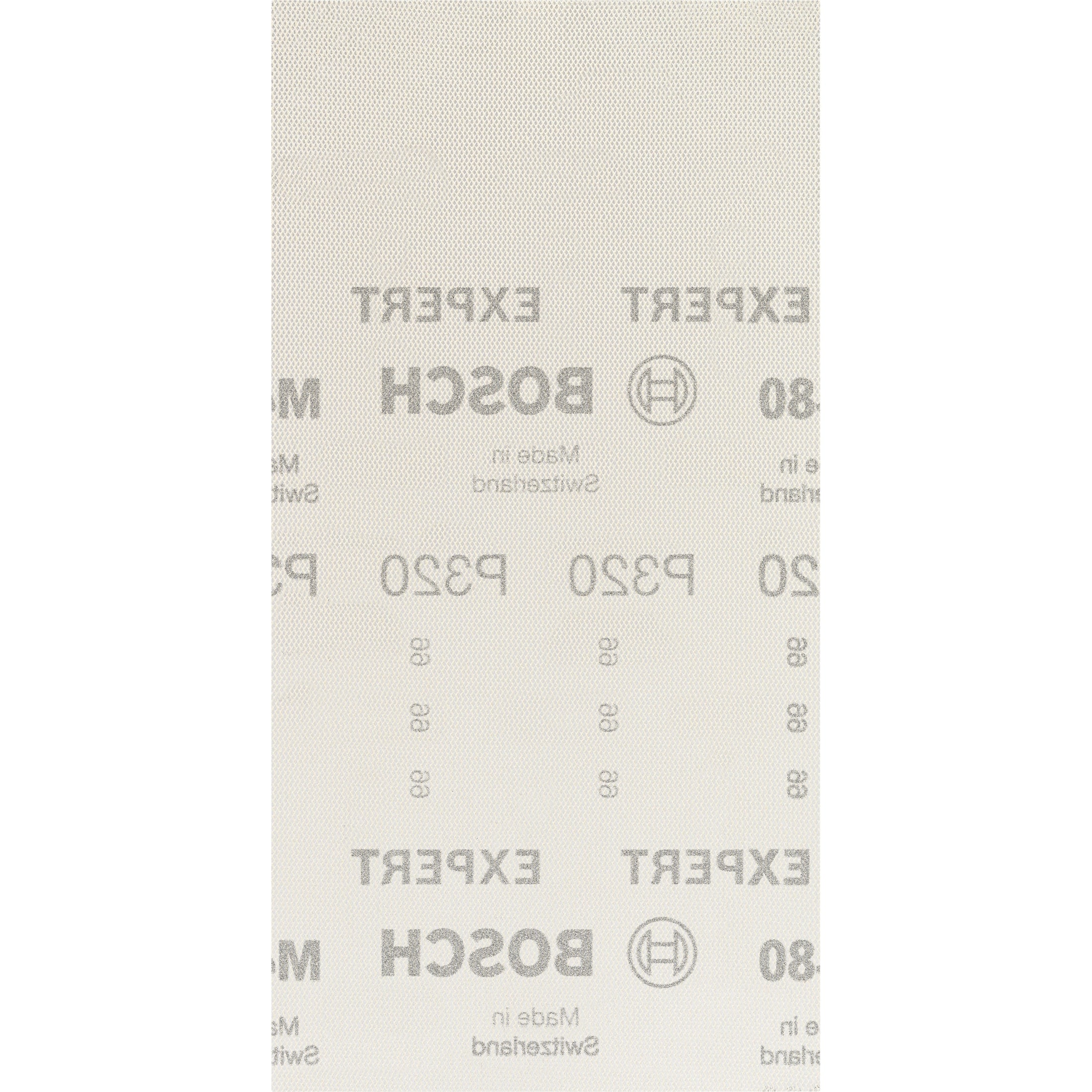 Bosch Professional Expert M480 Sanding Net for Orbital Sanders - 115 x 230 mm, G 320