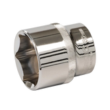 Silverline Socket 1/2" Drive 6pt Metric