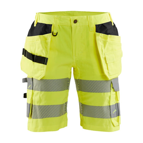 Blaklader Women's Hi-Vis Shorts with Stretch 7186 #colour_hi-vis-yellow