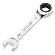 Draper Tools HI-TORQ® Metric Stubby Ratchet Combination Spanner, 10mm