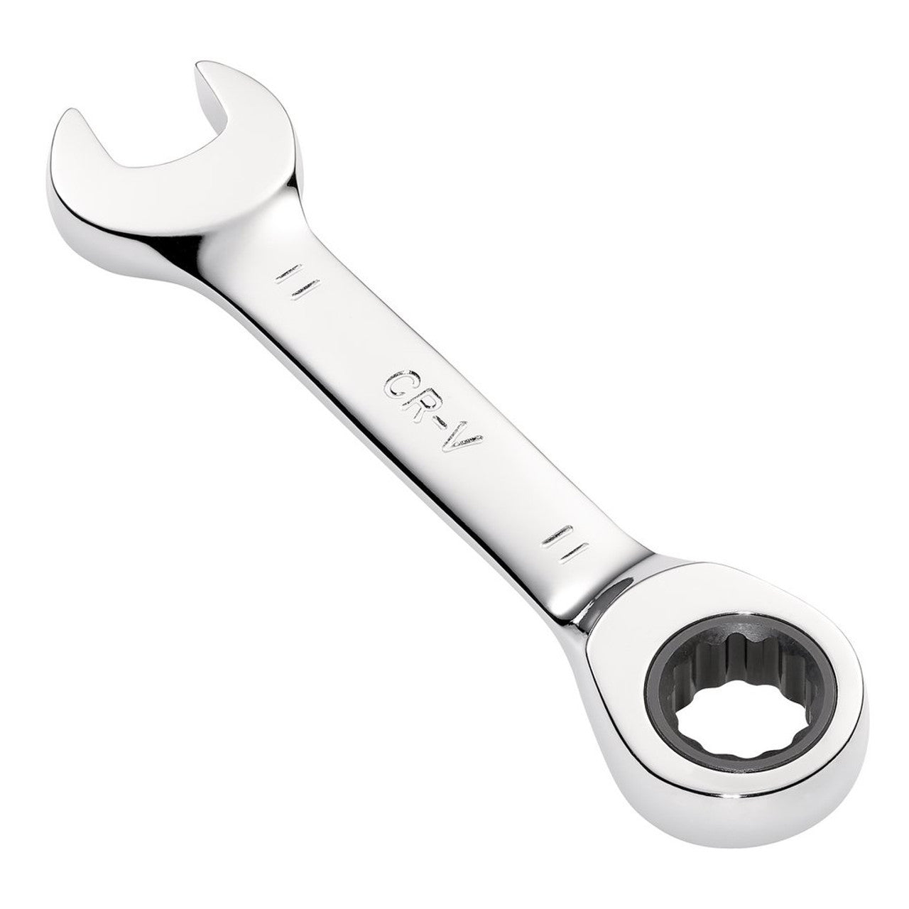 Draper Tools HI-TORQ® Metric Stubby Ratchet Combination Spanner, 11mm