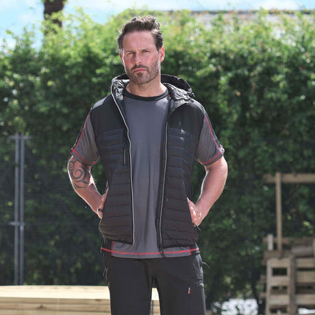 Tuffstuff Howden Hooded Bodywarmer #colour_black