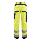 Blaklader Multinorm Inherent Trousers 1588 #colour_hi-vis-yellow-navy-blue