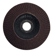 Silverline Aluminium Oxide Flap Disc - 125mm 80 Grit