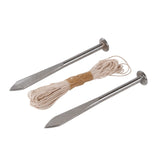 Silverline Forged Line Pins 2Pk