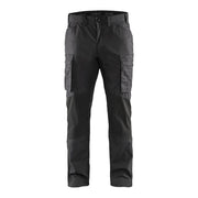 Blaklader Service Trousers with Stretch 14591845 #colour_dark-grey-black
