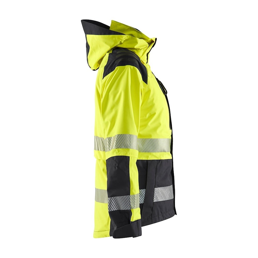 Blaklader Women's Shell Jacket Hi-Vis 4436 #colour_hi-vis-yellow-black