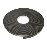 Fixman Self-Adhesive Eva Foam Gap Seal - 10.5m Black