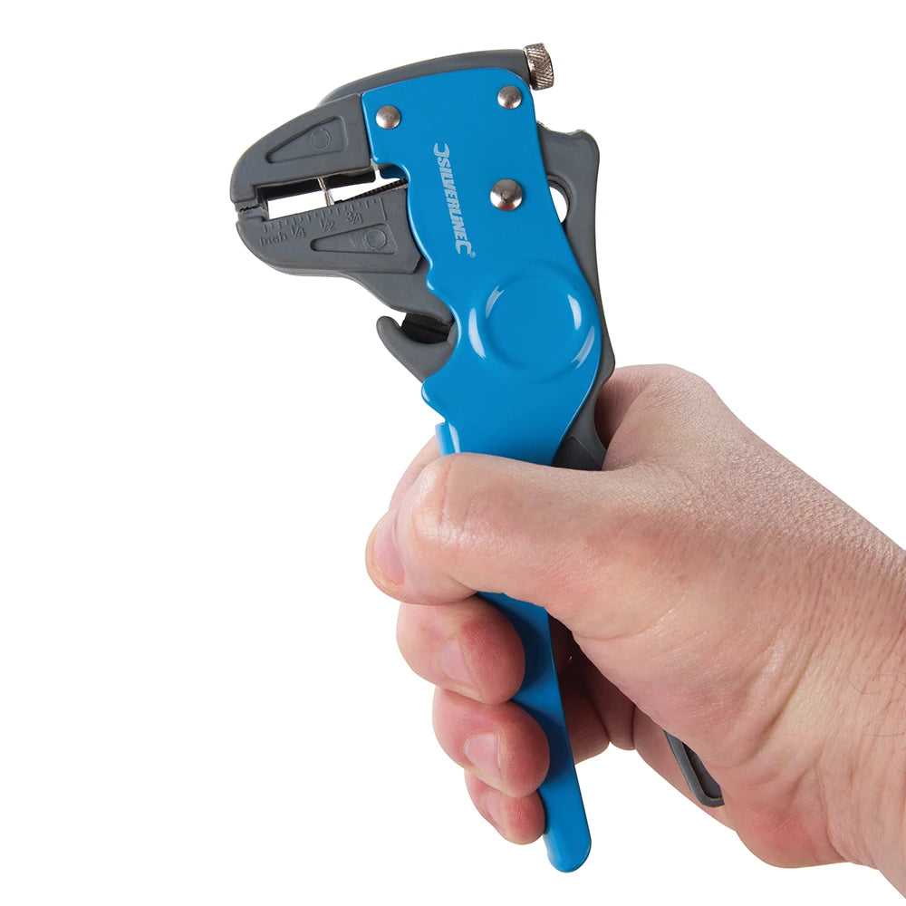 Silverline 2-In-1 Adjustable Wire Strippers