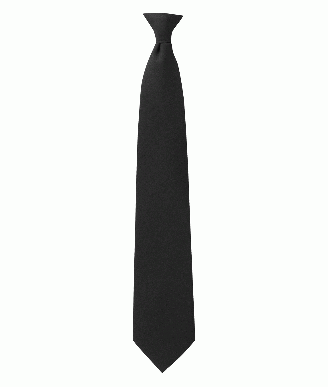 Orbit International Clip On Tie: Plain