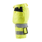 Blaklader Women's Hi-Vis Shorts with Stretch 7186 #colour_hi-vis-yellow