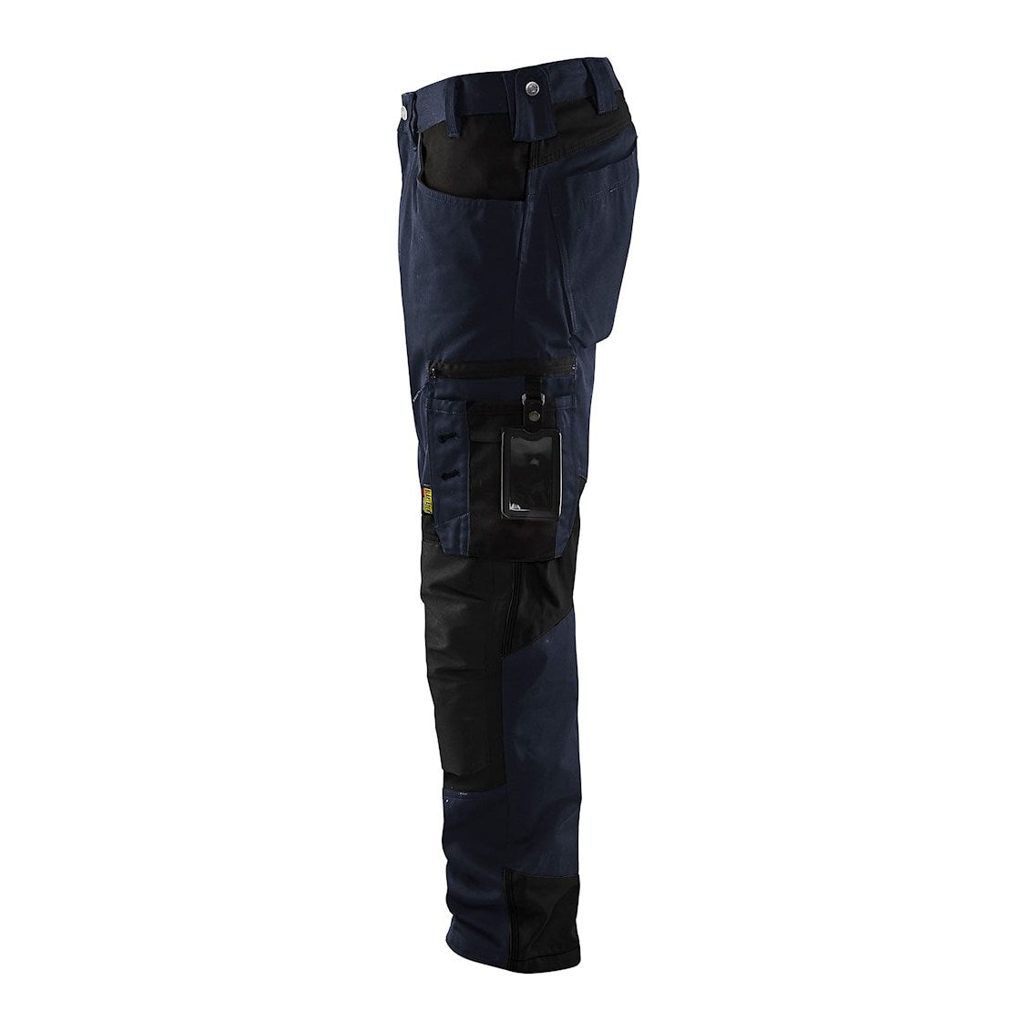 Blaklader Trousers without Nail Pockets 1556 #colour_dark-navy-black