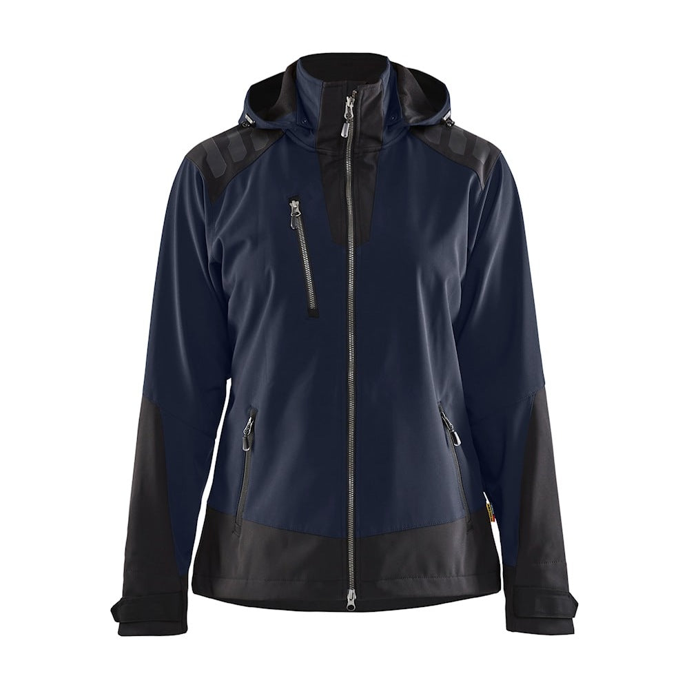 Blaklader Women's Softshell Jacket 4719 #colour_dark-navy-black