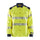 Blaklader Multinorm Shirt 3239 #colour_hi-vis-yellow-navy-blue