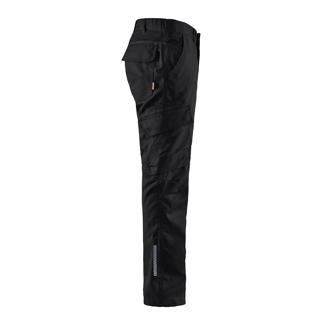 Blaklader Industry Trousers Stretch 1444 - Black #colour_black
