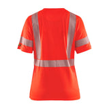 Blaklader Women's Hi-Vis T-Shirt 3336 #colour_red-hi-vis