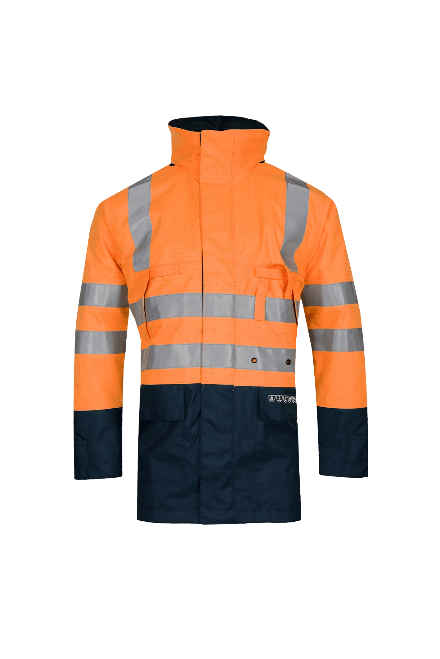 Sioen Winseler Flame Retardant Anti-Static Hi-Vis Rain Jacket