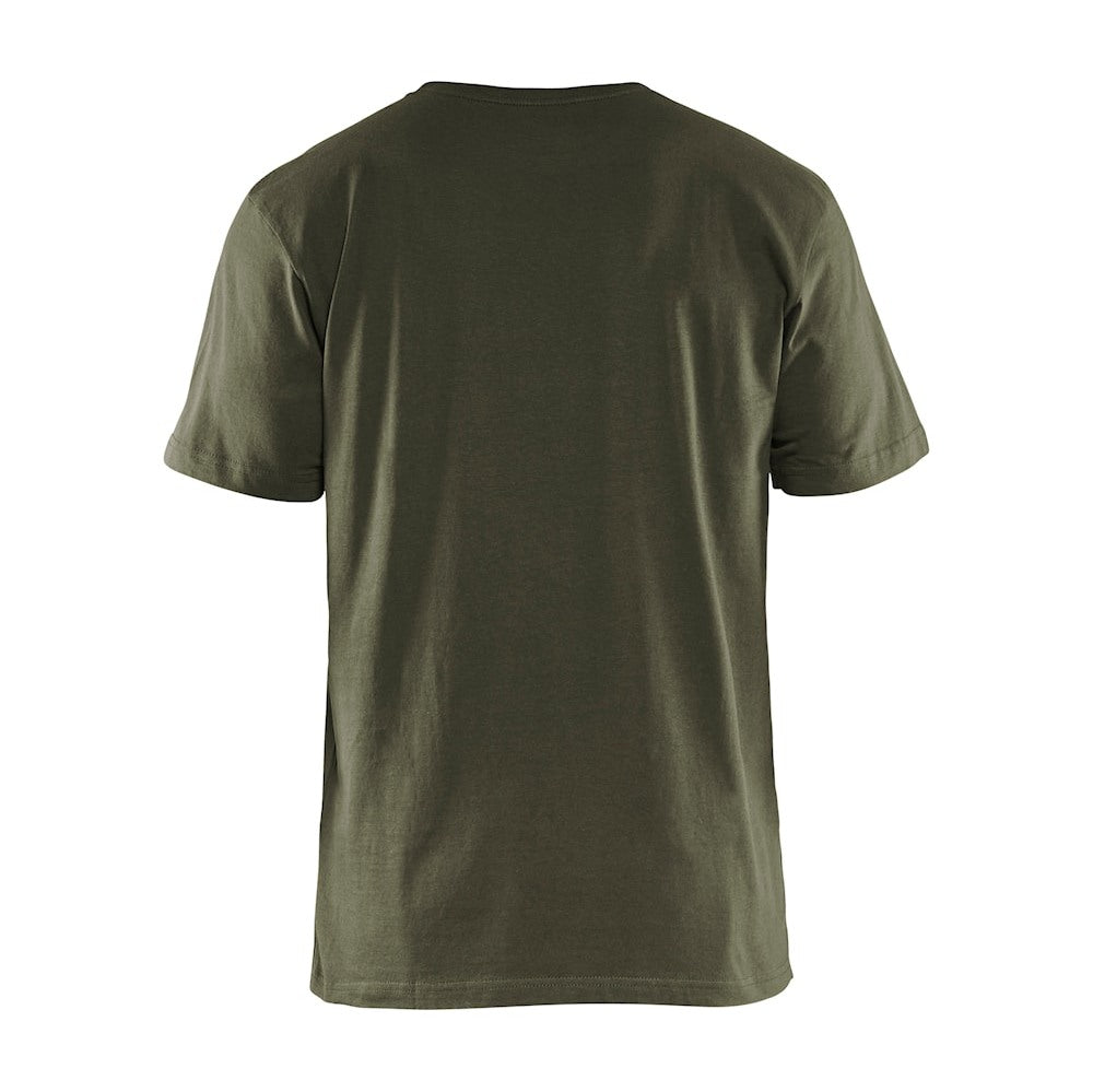 Blaklader T-Shirt 5 Pack 3325 #colour_army-green