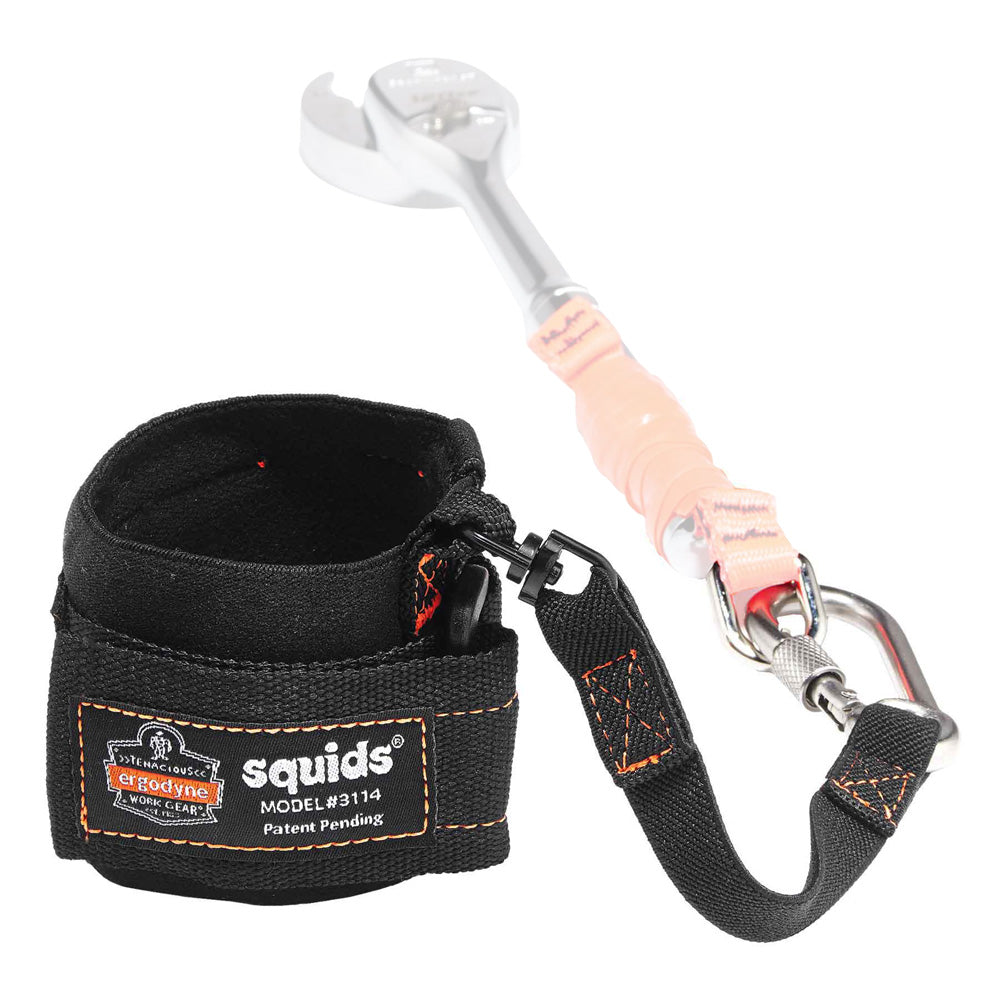 Beeswift Pull-On Wrist Tool Lanyard - Carabiner