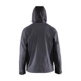 Blaklader Softshell Jacket with Hood 4753 #colour_mid-grey-black