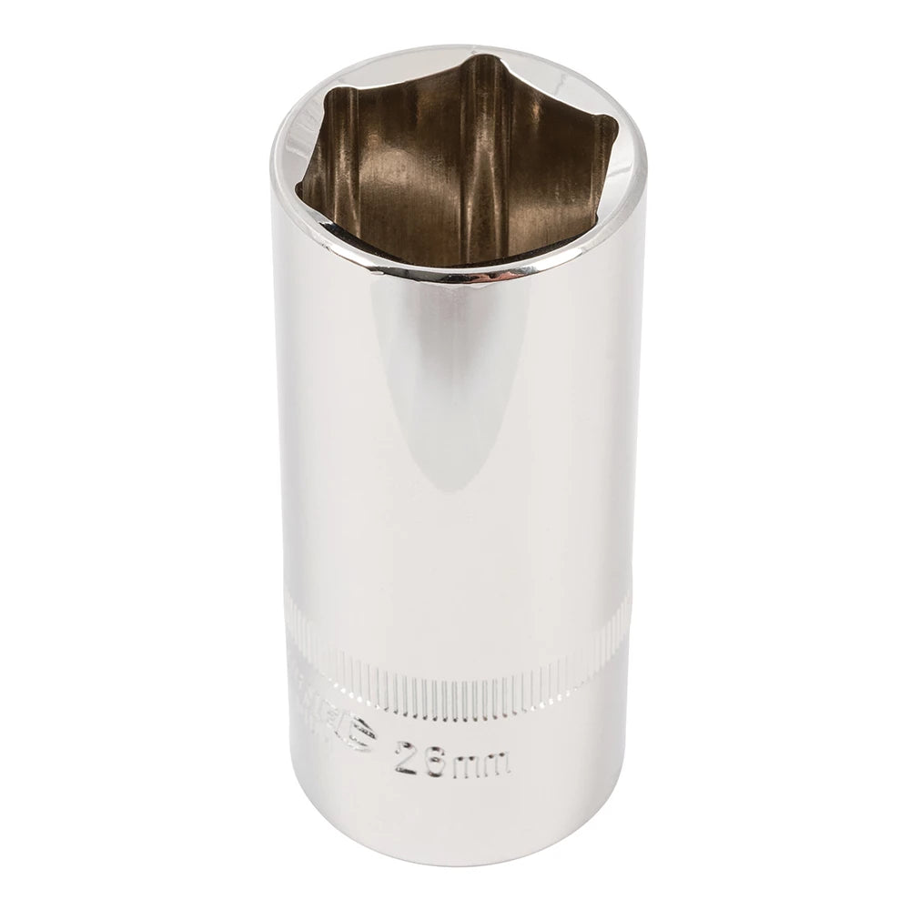 Silverline Deep Socket 1/2" Drive 6Pt Metric