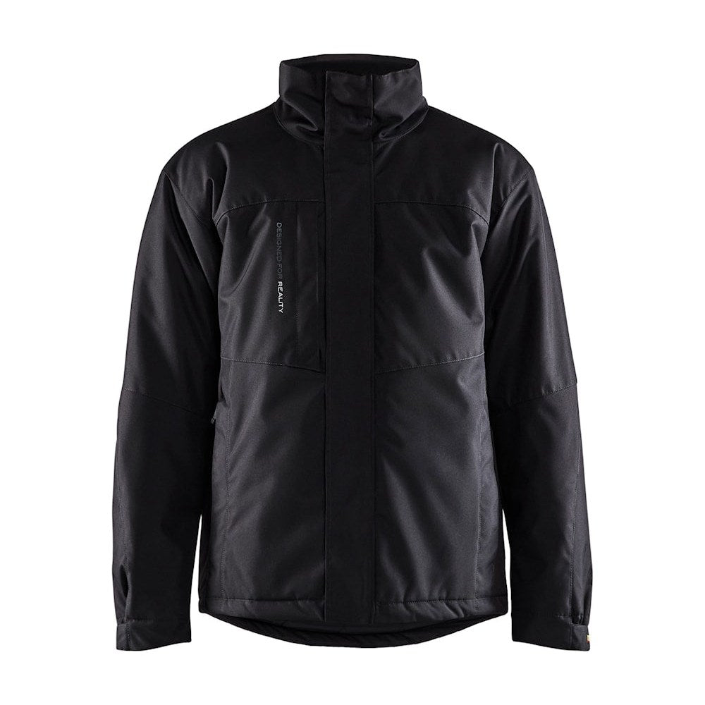 Blaklader Winter Jacket 4918 #colour_black-dark-grey