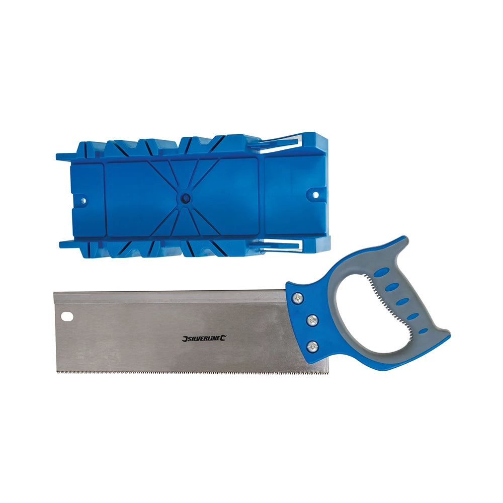 Silverline Expert Mitre Box & Saw