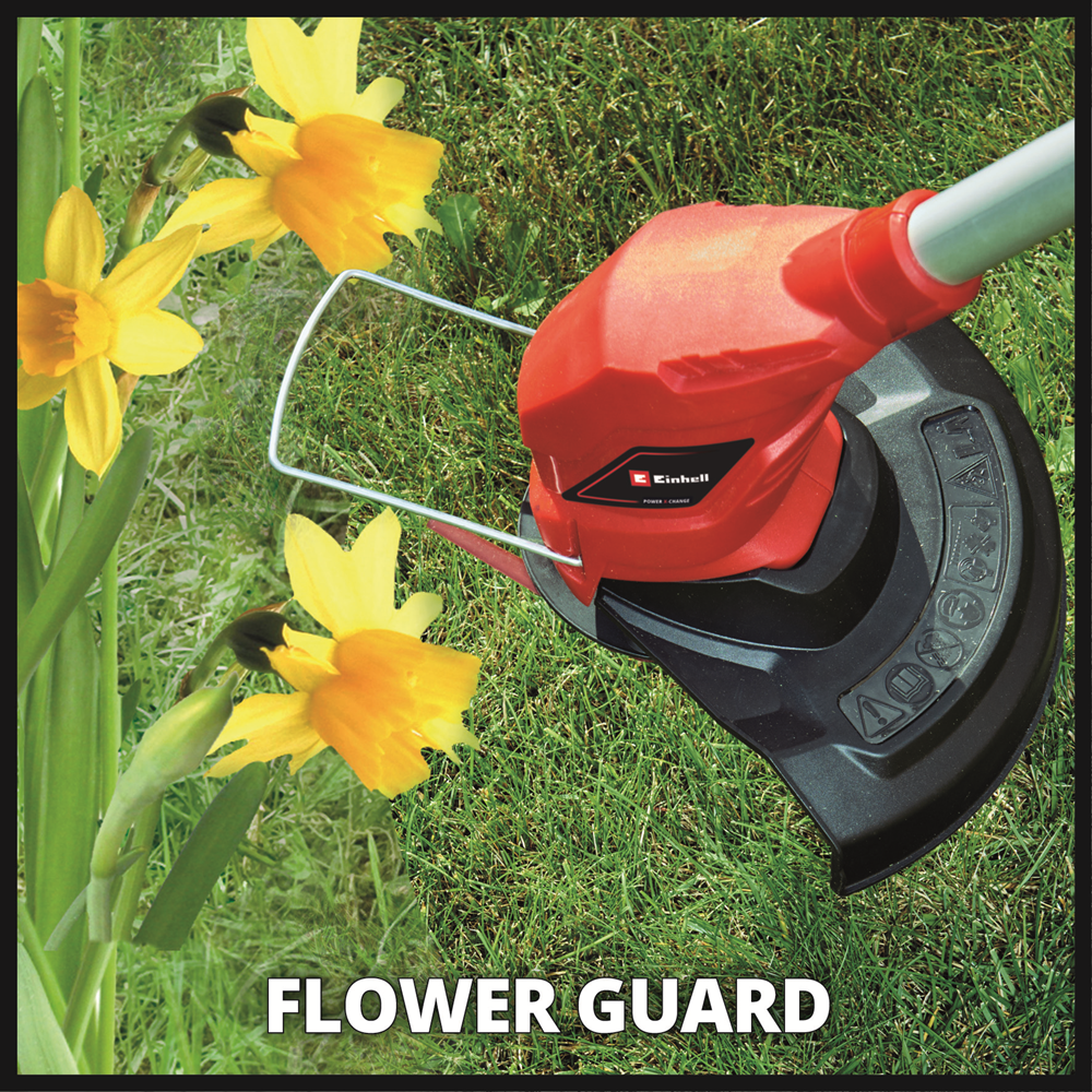 Einhell Power X-Change Grass Trimmer 18V, 24cm Width, 1x 2Ah - Battery Included