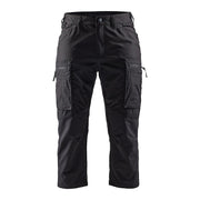 Blaklader Service Pirate Trousers with Stretch Women 7129 #colour_black