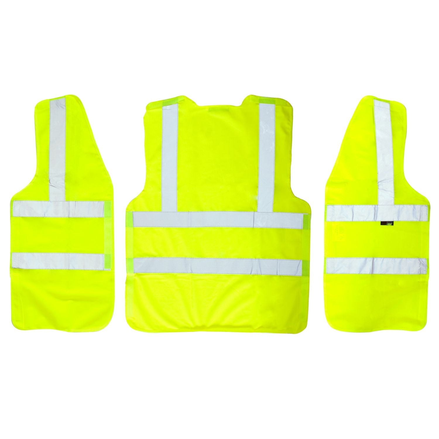 Supertouch Hi Vis Yellow Pull Apart Vest - ID Pocket