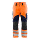 Blaklader Multinorm Inherent Trousers 1588 #colour_orange-navy-blue