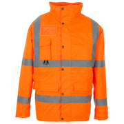 Supertouch Hi Vis Orange Breathable Jacket