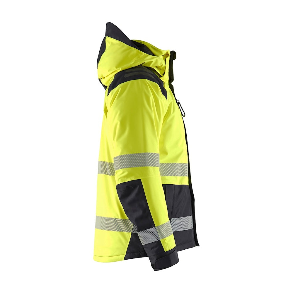Blaklader Winter Jacket Hi-Vis 4455 #colour_hi-vis-yellow-black