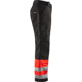 Blaklader Hi-Vis Winter Trousers 1862 - Hi-Vis Red/Black