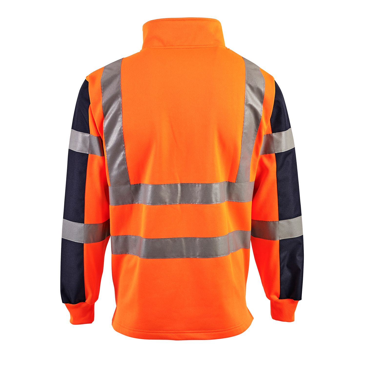 Supertouch Hi Vis 2 Tone Orange Rugby Shirt
