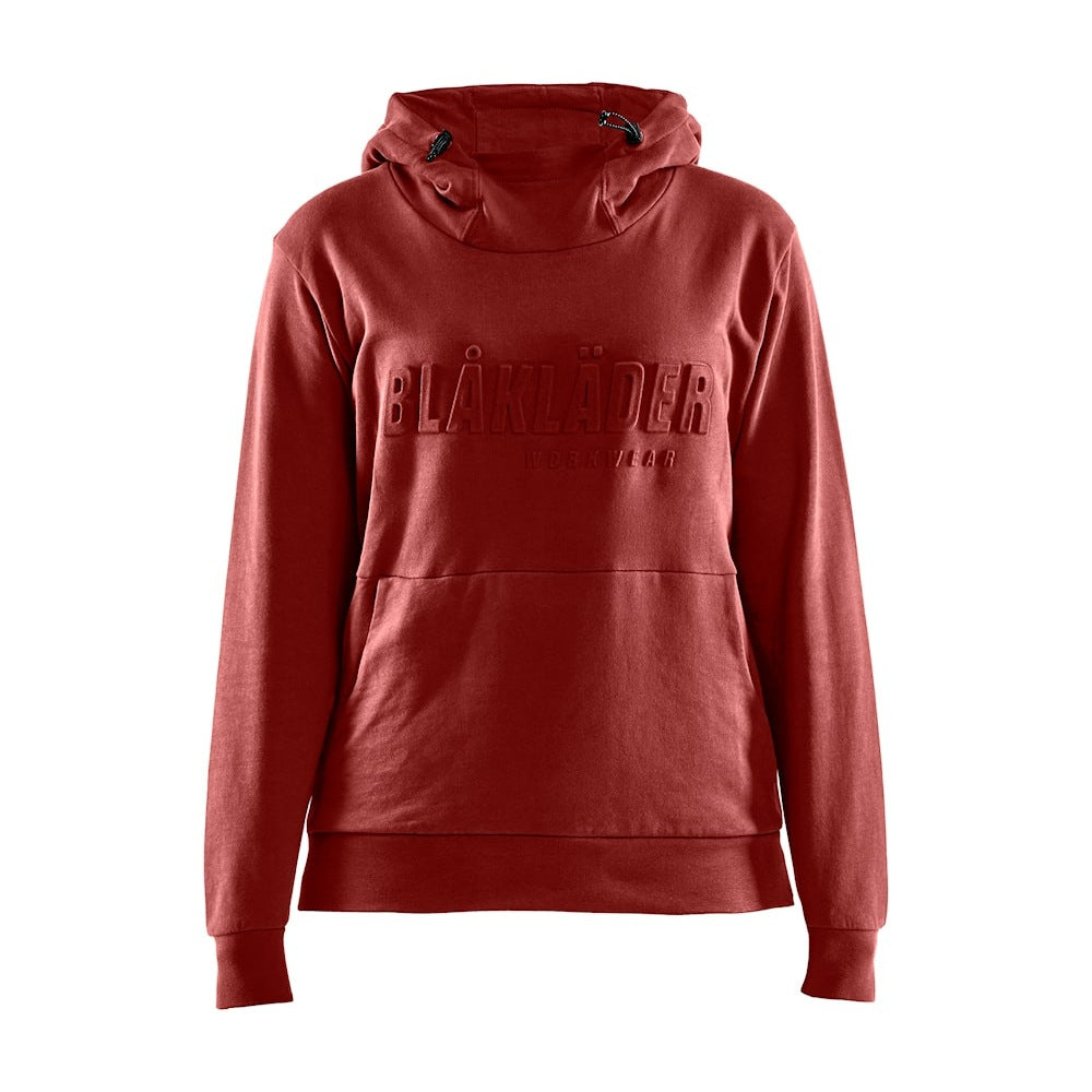 Blaklader Women's Hoodie 3D 3560 #colour_burned-red