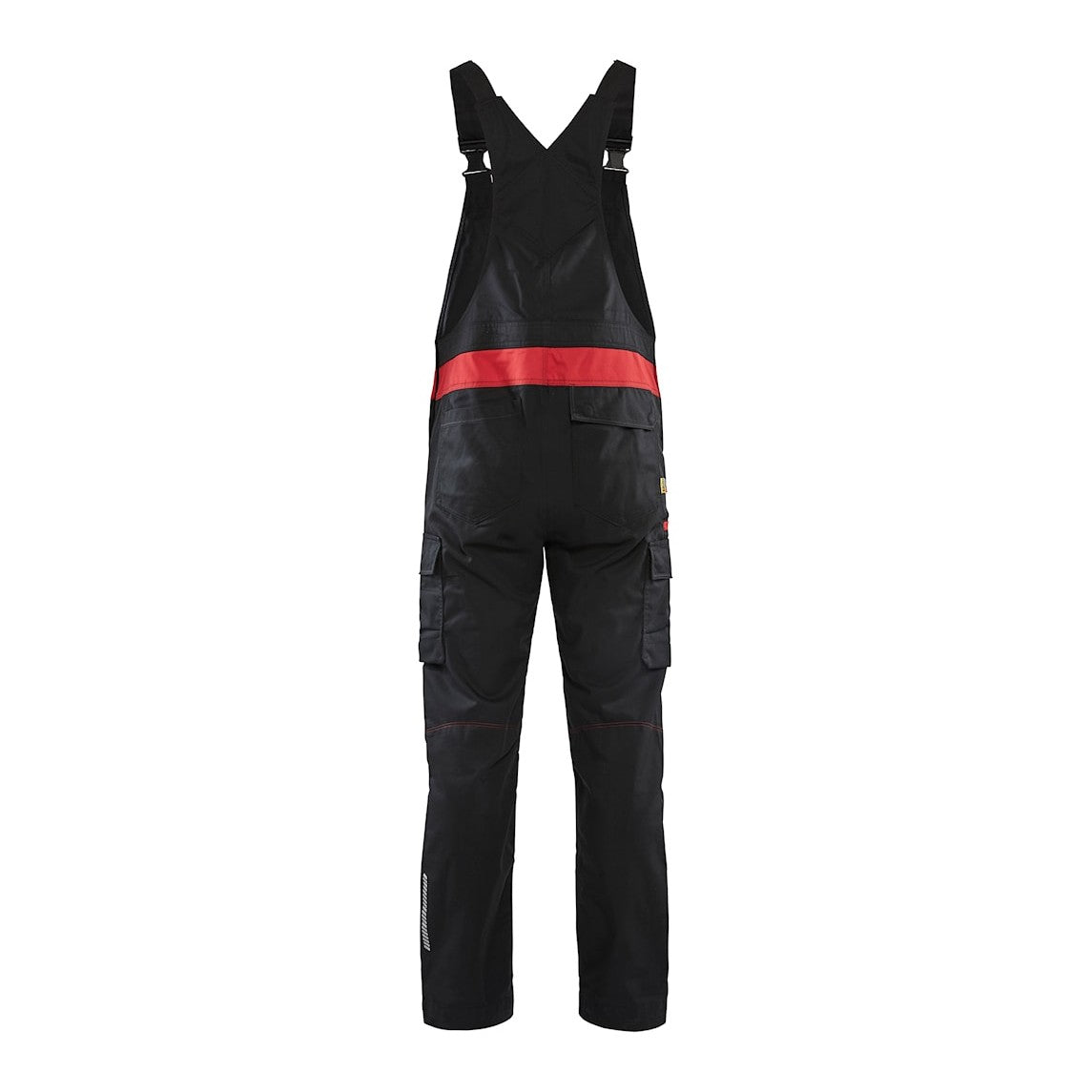 Blaklader Industry Bib Overall Stretch 2644 - Black/Red