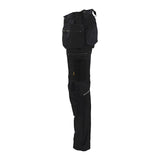 Blaklader Women's Craftsman Trousers with Stretch 7130 #colour_black-black